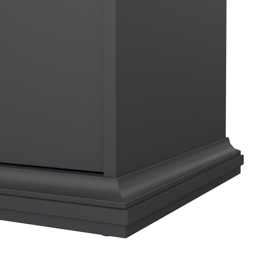 TVILUM Paris kommode - mat gr� tr�, m. 4 skuffer 