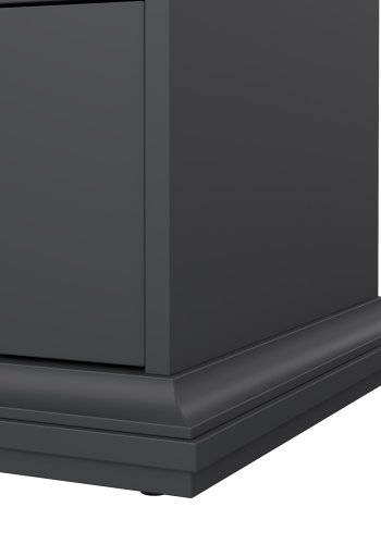 TVILUM Paris kommode - mat gr�, m. 6 skuffer