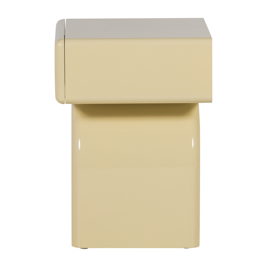 WOOOD Zorel Kommode/Nattbord Tre H�yglans Gammelrosa [Fsc]