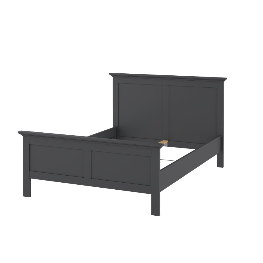 TVILUM Paris sengeramme - matt gr� (140x190)