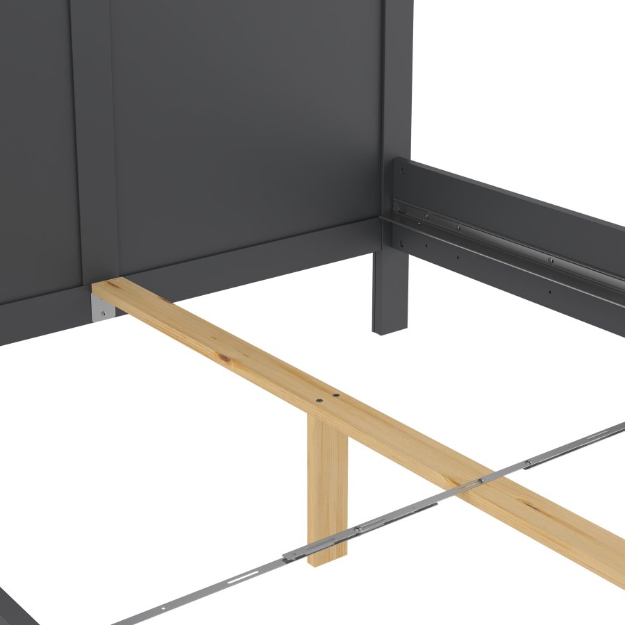 TVILUM Paris sengeramme - matt gr� (140x190)