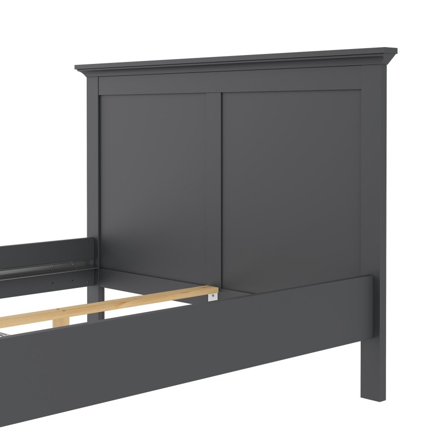 TVILUM Paris sengeramme - matt gr� (140x190)