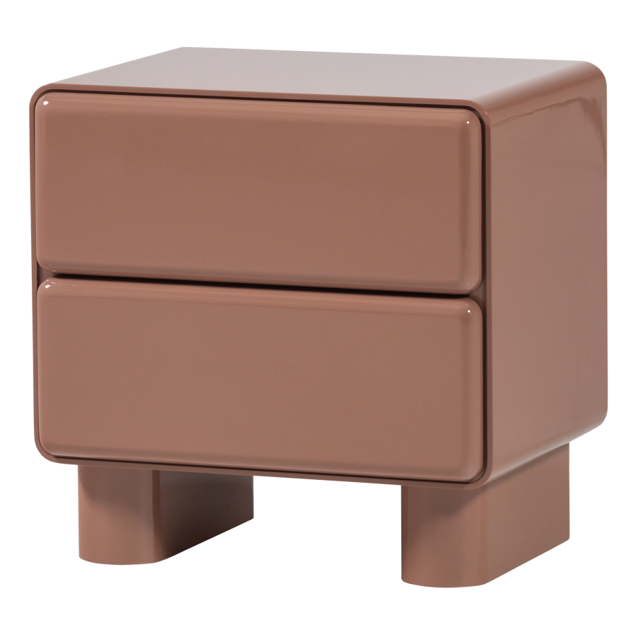 WOOOD Lustra Kommode/Nattbord Treglans Gammelrosa [Fsc]