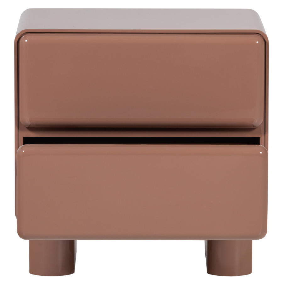 WOOOD Lustra Kommode/Nattbord Treglans Gammelrosa [Fsc]