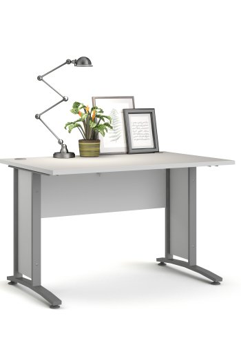 TVILUM Prima Schreibtisch - wei�es Holz, 80x120