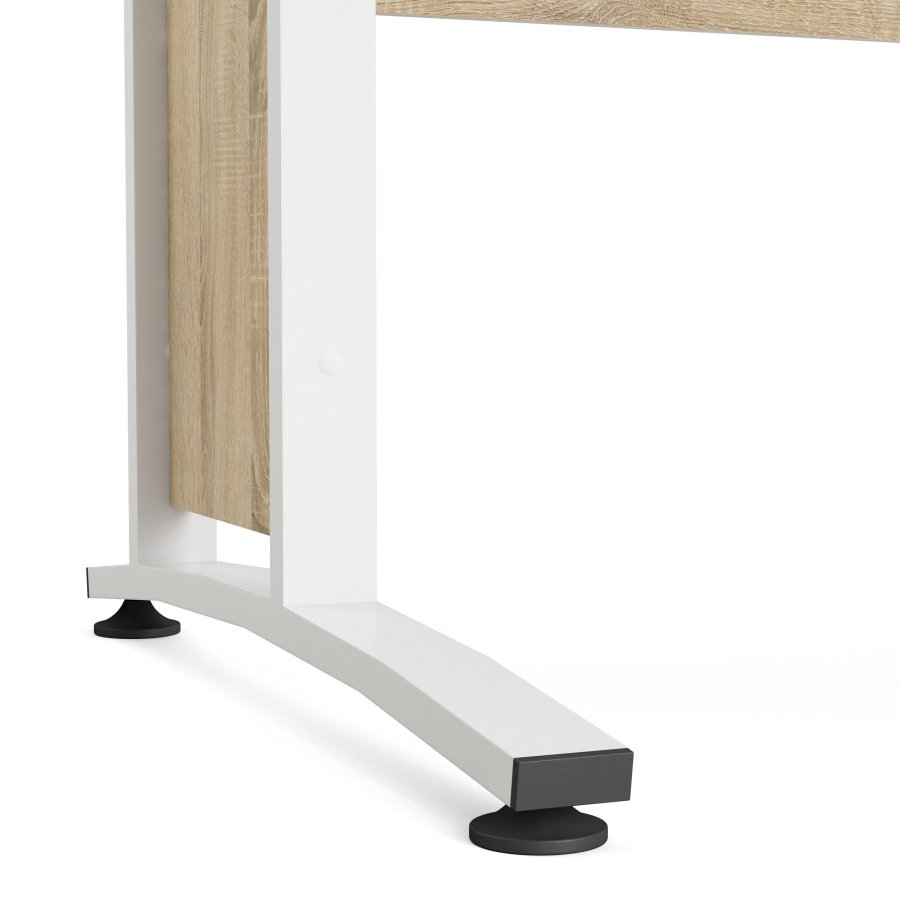 TVILUM Prima skrivebord - natur egetr�, 80x120