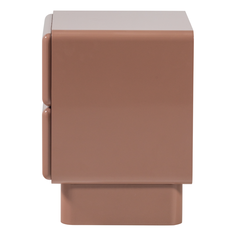 WOOOD Lustra Kommode/Nattbord Treglans Gammelrosa [Fsc]