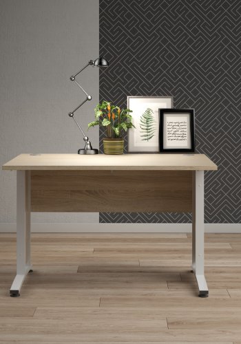 TVILUM Prima skrivebord - natur egetr�, 80x120