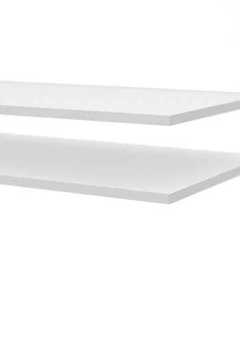 TWIN 2 stk. ekstra hyller til Sprint-garderobe