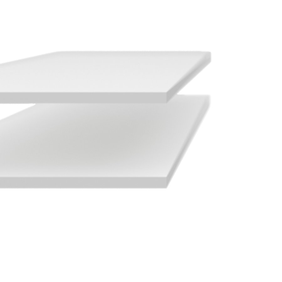 TWIN 2 stk. ekstra hyller til Sprint-garderobe