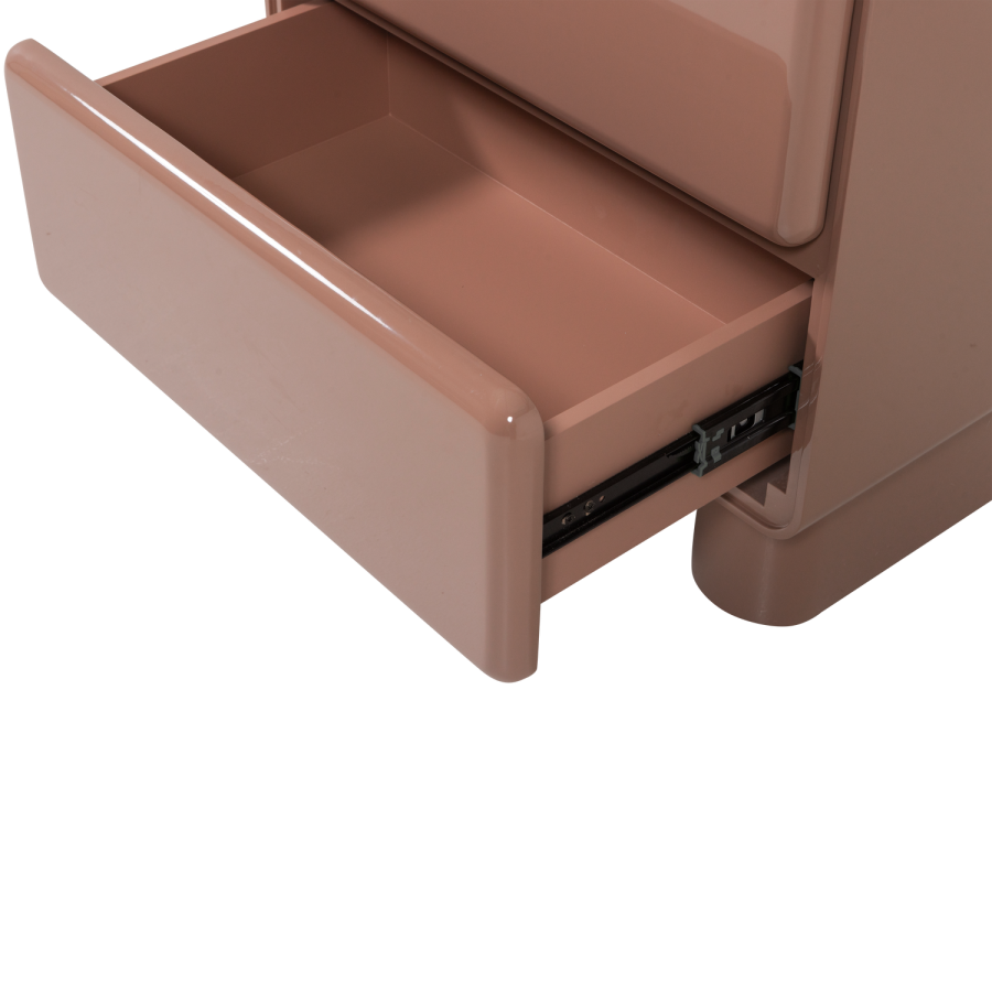 WOOOD Lustra Kommode/Nattbord Treglans Gammelrosa [Fsc]