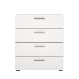 TVILUM Pepe kommode, m. 4 skuffer - hvid tr�