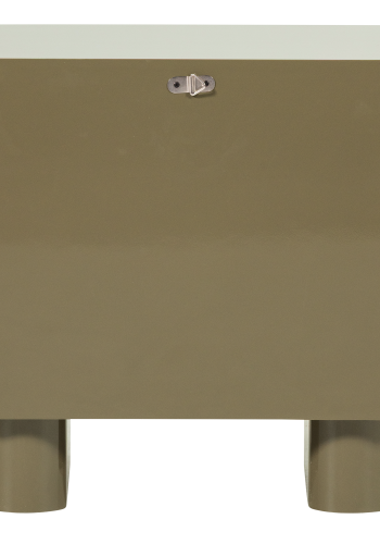 WOOOD Lustra Kommode/Nattbord Tre Gloss Gr�nn [Fsc]