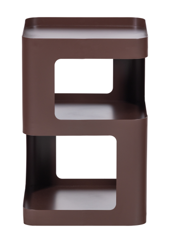 WOOOD Rive sidebord/nattbord metall lilla/brun