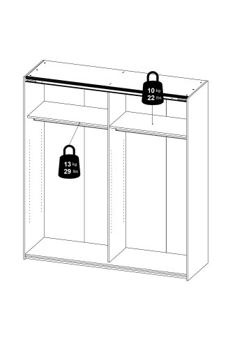 TVILUM Verona-kabinet