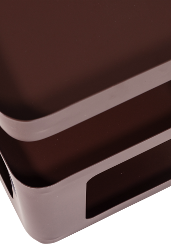 WOOOD Rive sidebord/nattbord metall lilla/brun