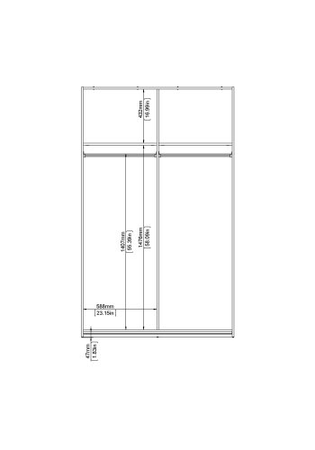 TVILUM Verona-kabinet