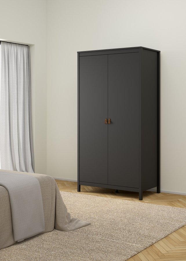 TVILUM Madrid Garderob med 2 d&ouml;rrar - Paket