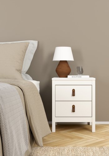 TVILUM Madrid Nattduksbord 2 l�dor - Paket