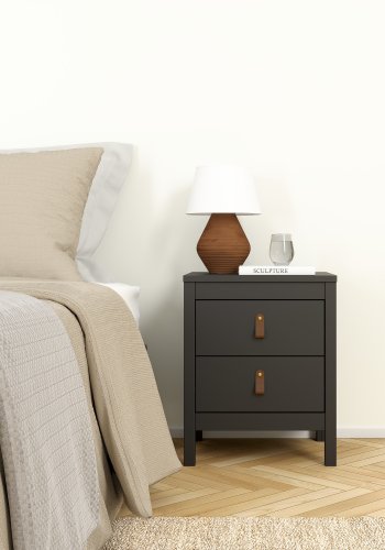 TVILUM Madrid Nattduksbord 2 l�dor - Paket