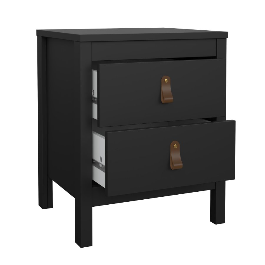 TVILUM Madrid Nattbord 2 skuffer - Pakke