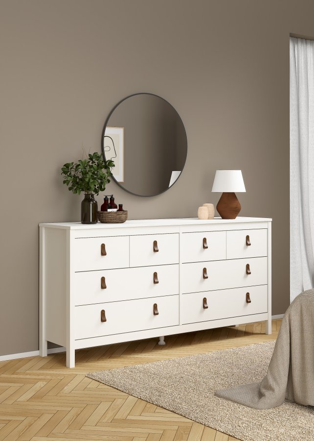 TVILUM Madrid Dobbelt kommode 4+4 skuffer - Parcel