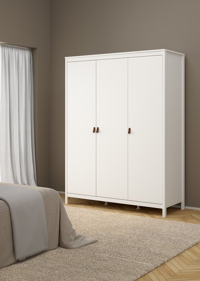 TVILUM Madrid Garderob med 3 d&ouml;rrar - Paket