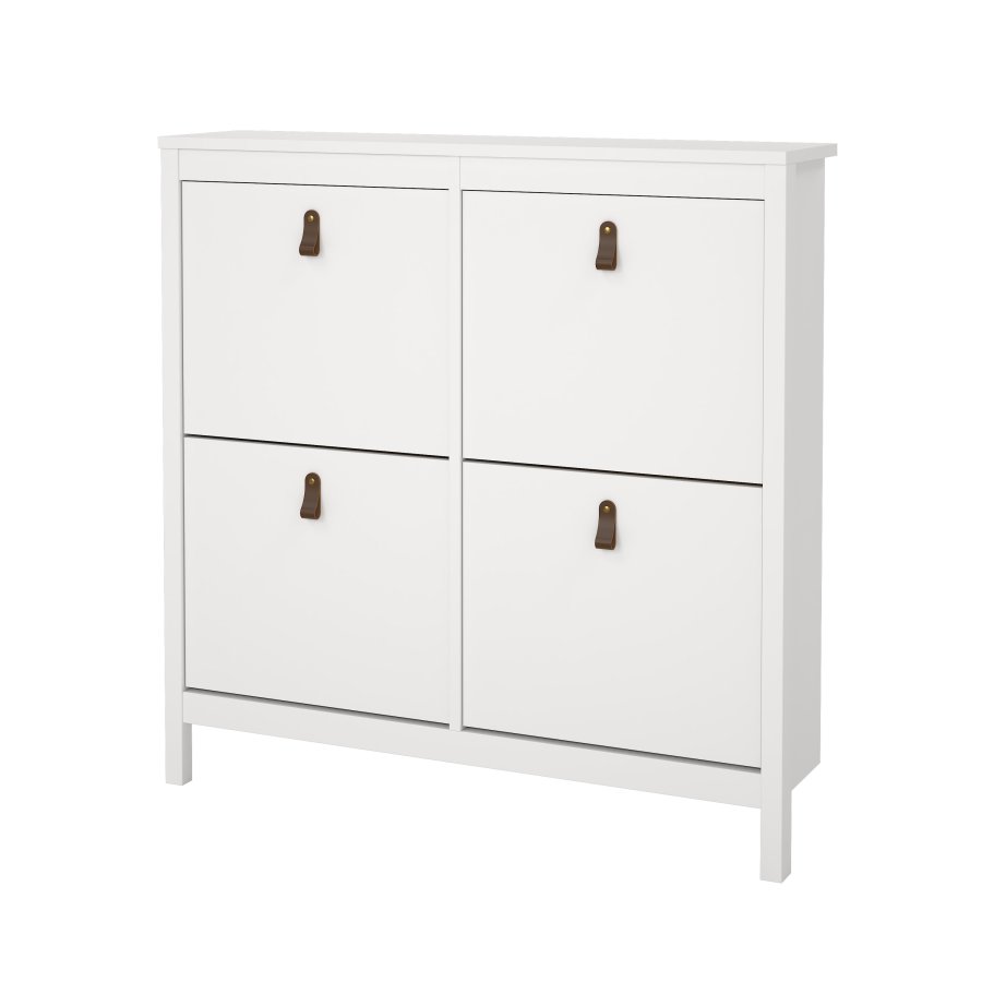 TVILUM Madrid Skosk�p med 4 g�ngj&auml;rnsd&ouml;rrar - Parcel