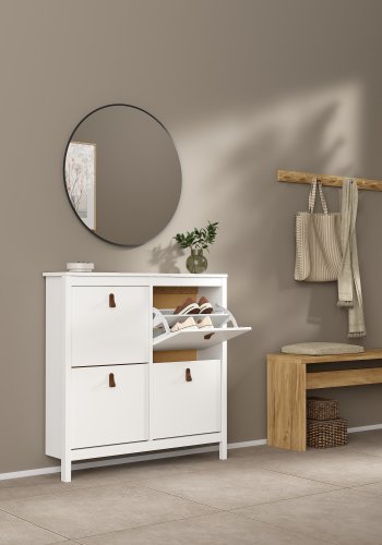 TVILUM Madrid Skosk�p med 4 g�ngj�rnsd�rrar - Parcel