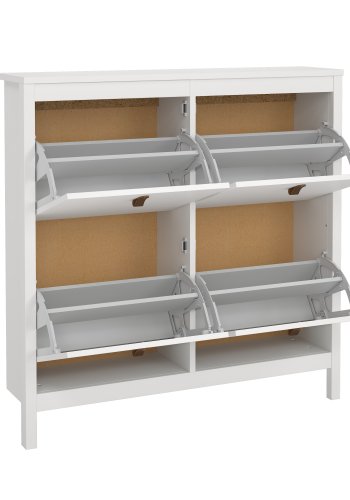 TVILUM Madrid Skosk�p med 4 g�ngj&auml;rnsd&ouml;rrar - Parcel