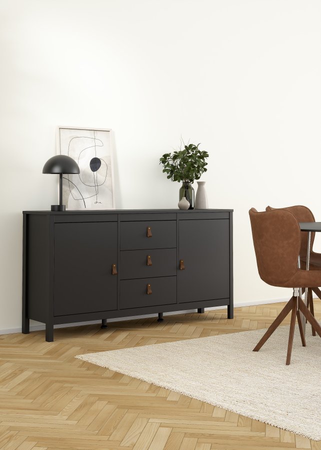 TVILUM Madrid skjenk 2 d�rer + 3 skuffer - Parcel