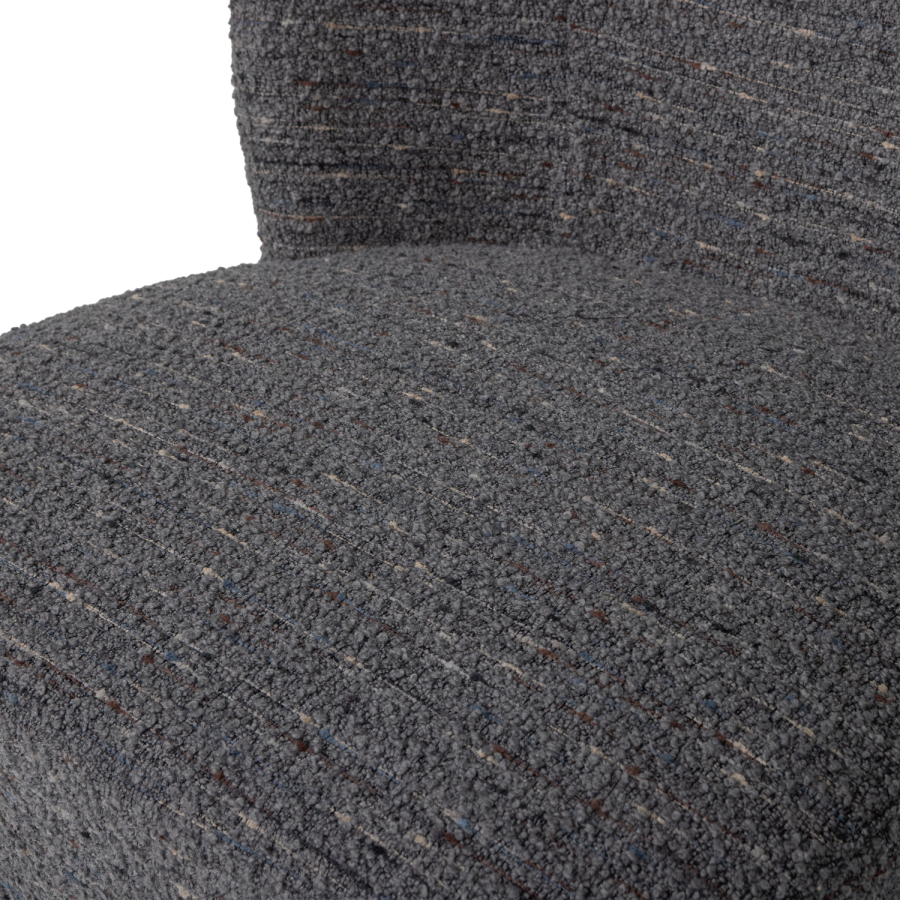 WOOOD Atty Svingstol Chunky Melange Gr� [Fsc]