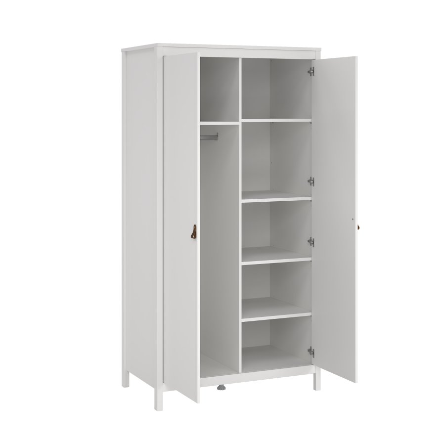 TVILUM Madrid Garderob med 2 d&ouml;rrar - Paket