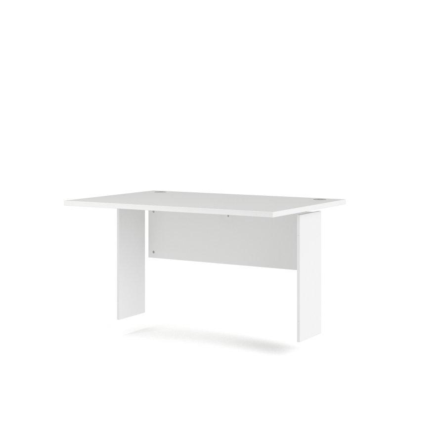 TVILUM Prima skrivebordsplate med sidepanel - Parcel