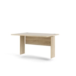 TVILUM Prima skrivebordsplate med sidepanel - Parcel