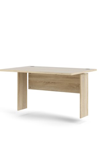 TVILUM Prima skrivebordsplate med sidepanel - Parcel