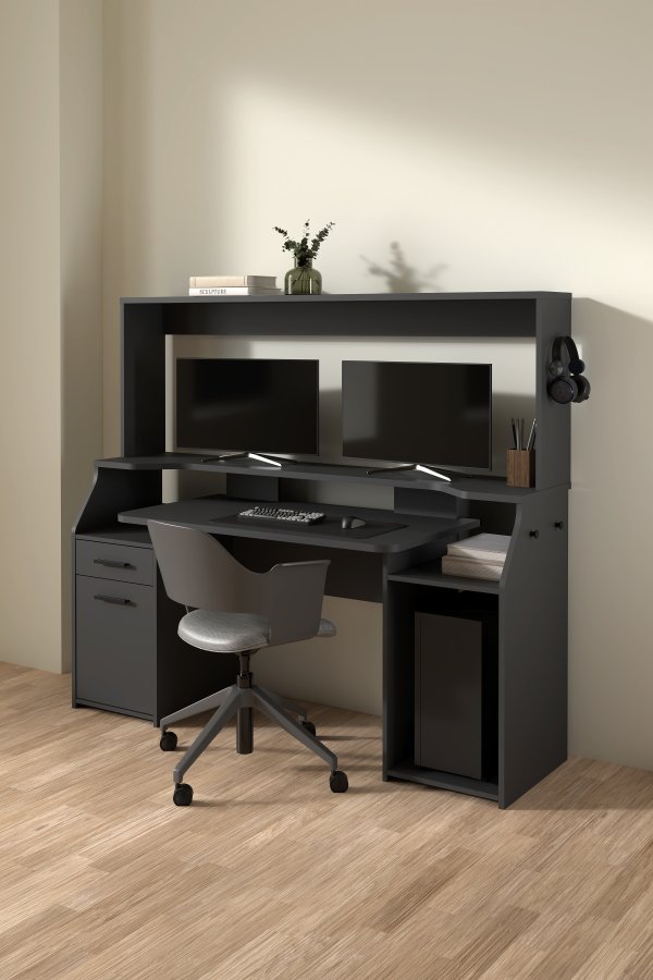 TVILUM Function Plus spelbord med 1 d&ouml;rr + 1 l�da - Parcel