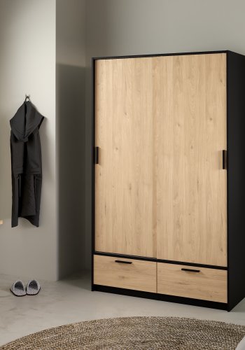 TVILUM Line Garderobe med 2 d�rer + 2 skuffer - Pakke