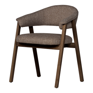 WOOOD Tunar Matstol Med Armst&ouml;d Tr&auml; Brun [Fsc]