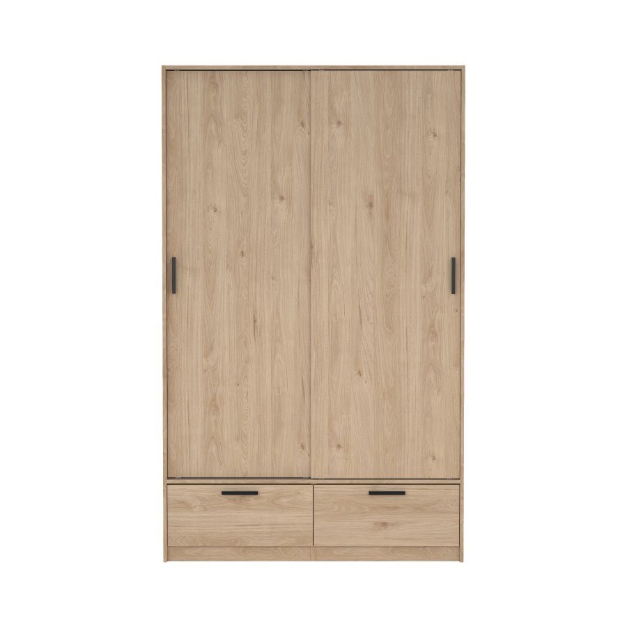 TVILUM Line Garderob med 2 d&ouml;rrar + 2 l�dor - Paket