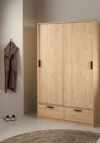 TVILUM Line Garderobe med 2 d�rer + 2 skuffer - Pakke