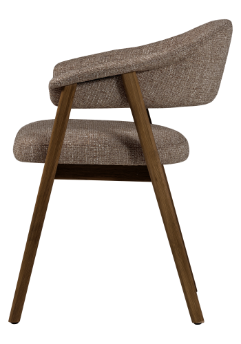 WOOOD Tunar Matstol Med Armst&ouml;d Tr&auml; Brun [Fsc]