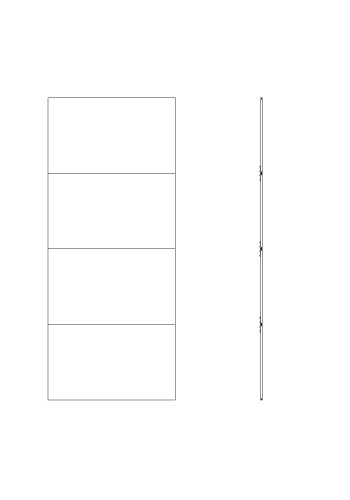 TVILUM Firenze skjutd&ouml;rr f&ouml;r garderob 182 x 220 - Paket