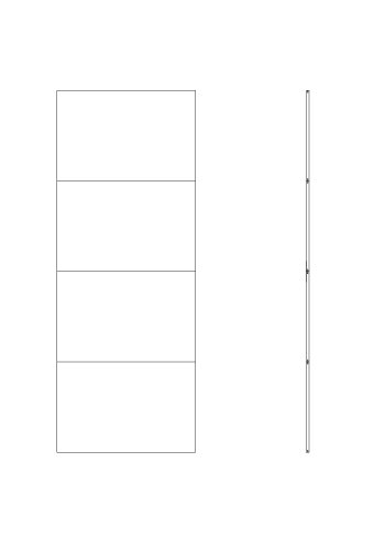 TVILUM Firenze skjutd&ouml;rr f&ouml;r 150 x 200 garderob - Paket