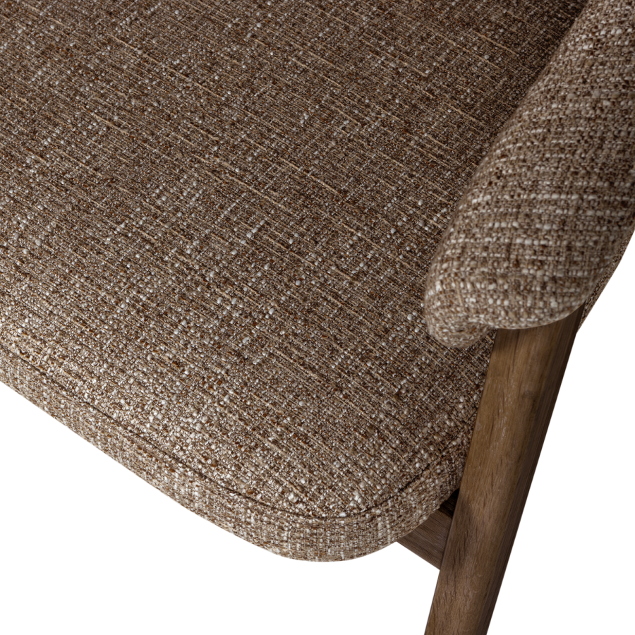 WOOOD Tunar Matstol Med Armst&ouml;d Tr&auml; Brun [Fsc]