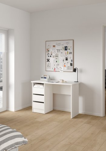 TVILUM Function Plus skrivbord med 3 l�dor - Parcel