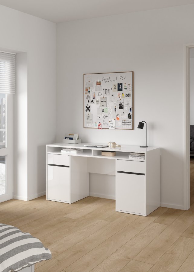 TVILUM Function Plus skrivebord 2 d�rer + 2 skuffer - Pakke