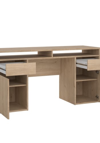 TVILUM Function Plus skrivbord 2 d&ouml;rrar + 2 l�dor - Parcel