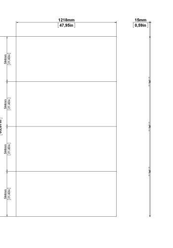 TVILUM Firenze 1 Skjutd&ouml;rr 242 cm - Paket