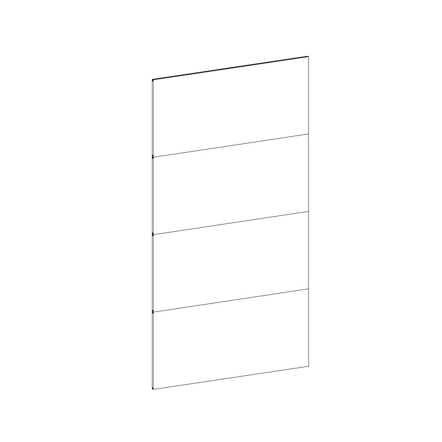 TVILUM Firenze 1 Skjutd&ouml;rr 242 cm - Paket